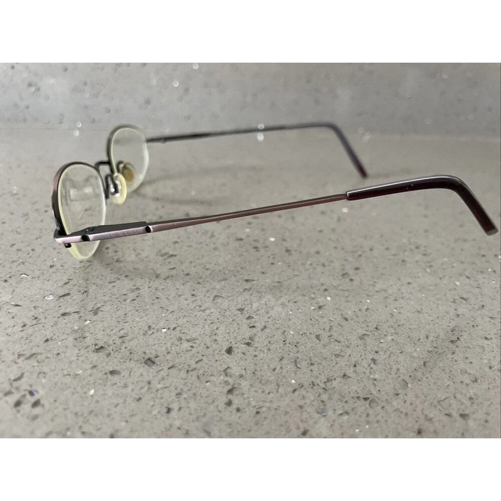 Anne Klein 9038 K1537-s Womens Eyeglasses 50-18-135 Frames Only Half Rim Oval